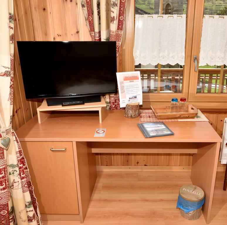 Hotel Les Melezes Haudères Zimmer foto