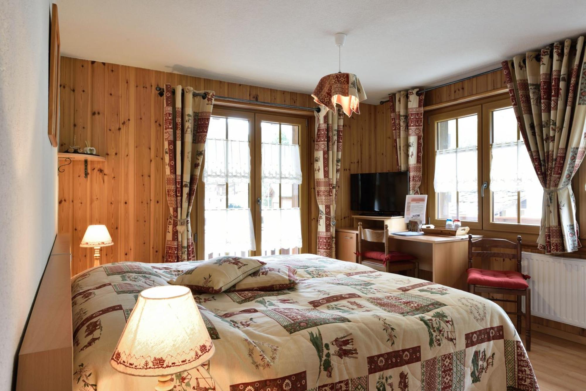 Hotel Les Melezes Haudères Zimmer foto