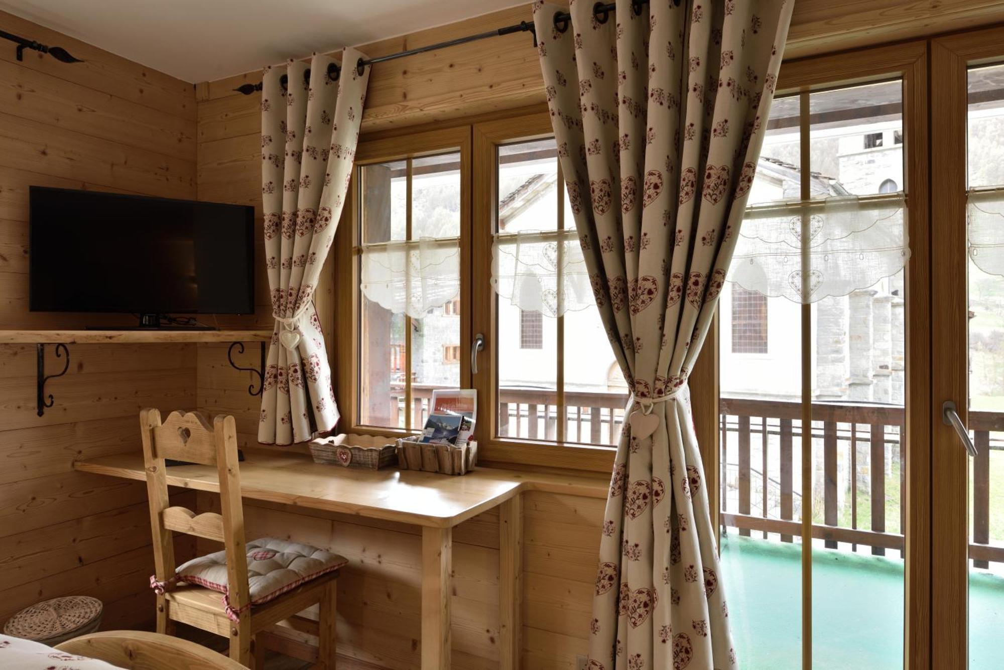Hotel Les Melezes Haudères Zimmer foto