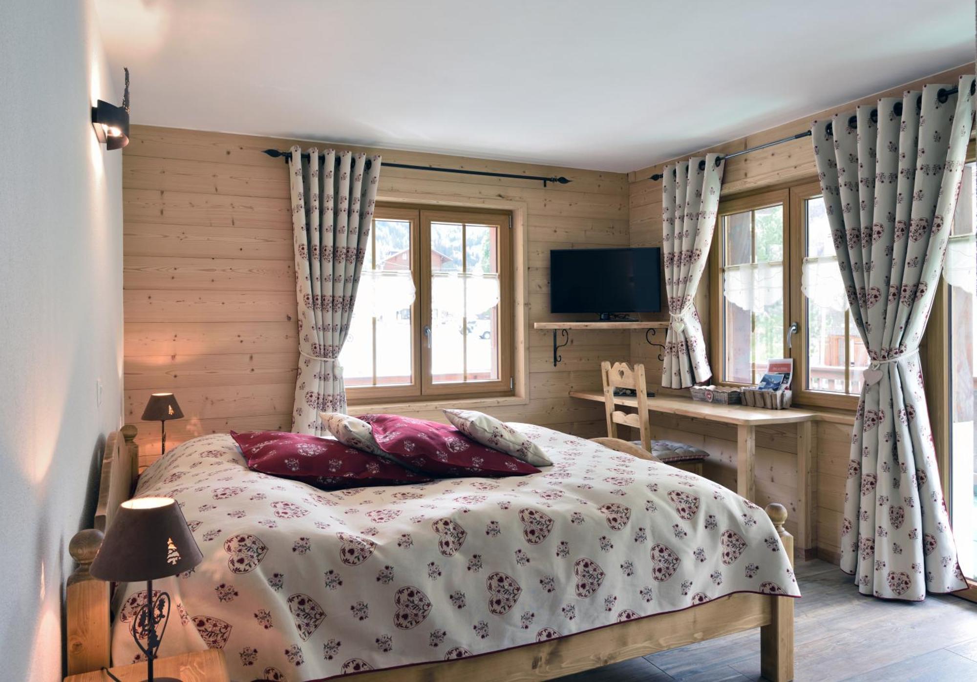 Hotel Les Melezes Haudères Zimmer foto