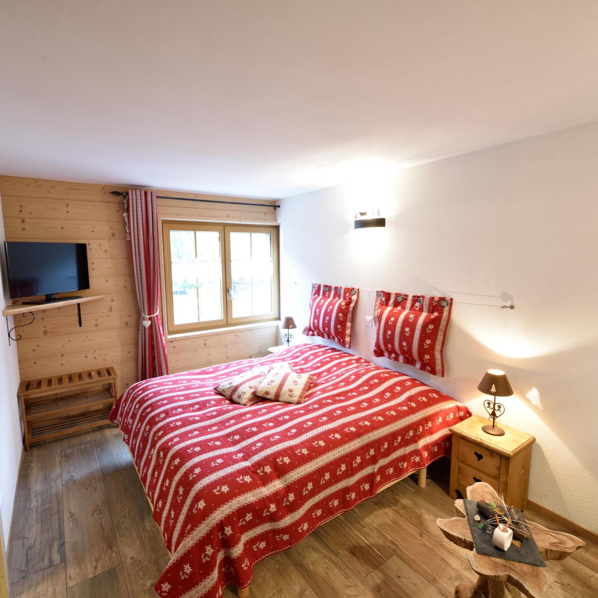 Hotel Les Melezes Haudères Zimmer foto